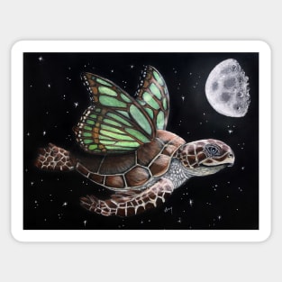 "Night Soaring" - Butterflown collection Sticker